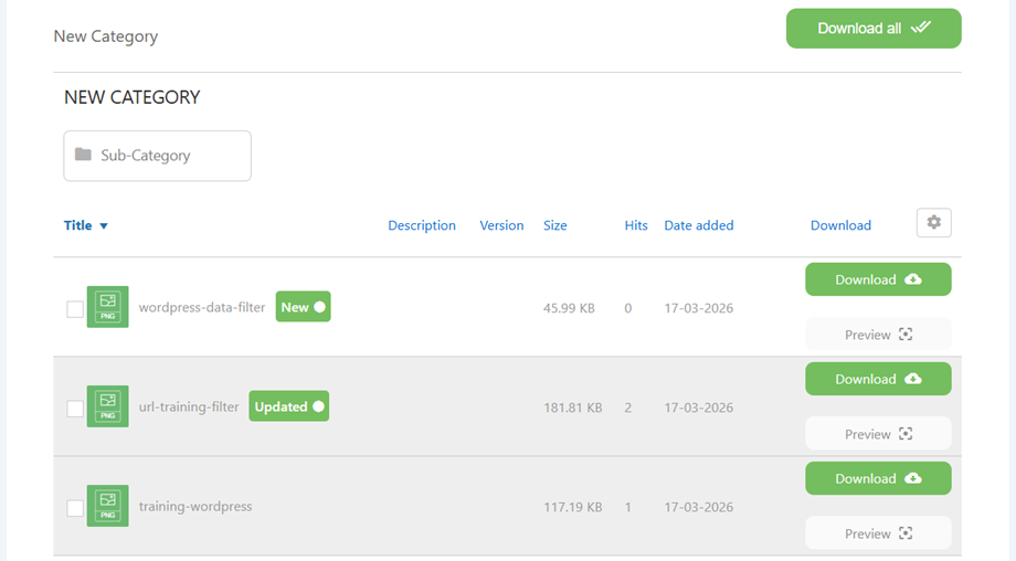 sort-files-frontend-table