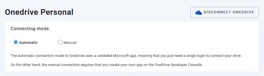 auto-onedrive-connected