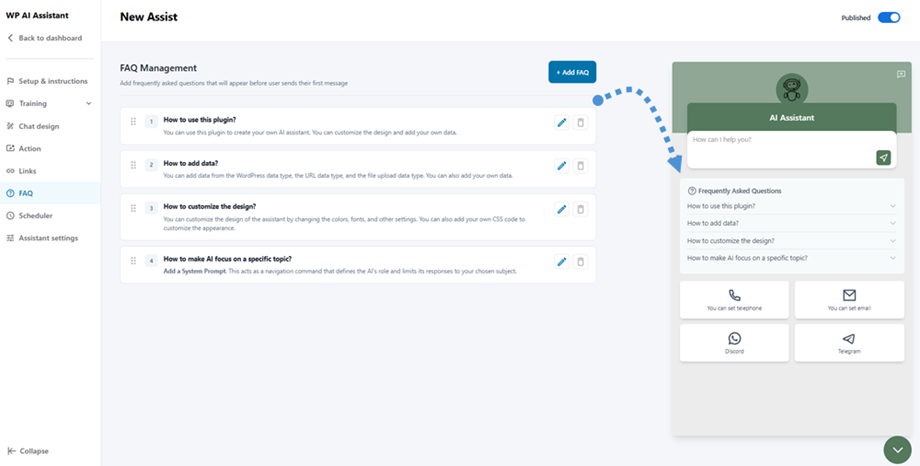 faq-managenement