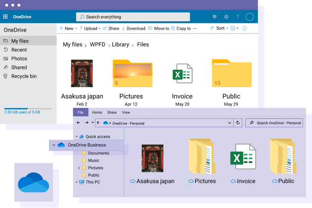 OneDrive for Business Folders Joomla Synchronization