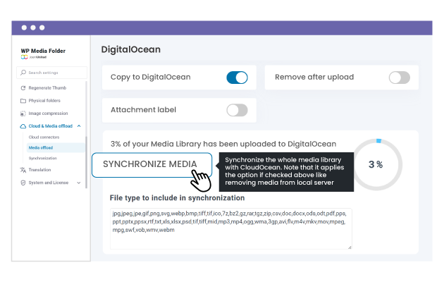 How does the DigitalOcean offload connection works?