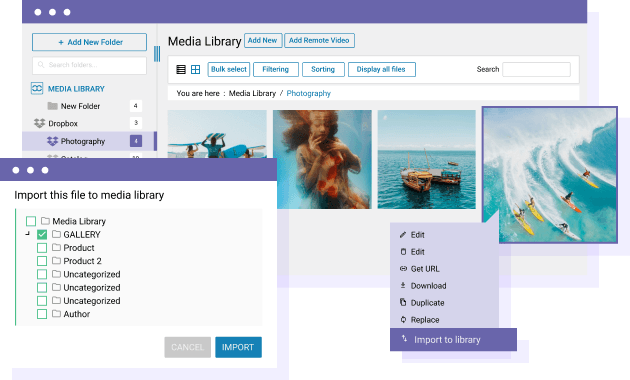 Import Dropbox Media in your WordPress Media Library