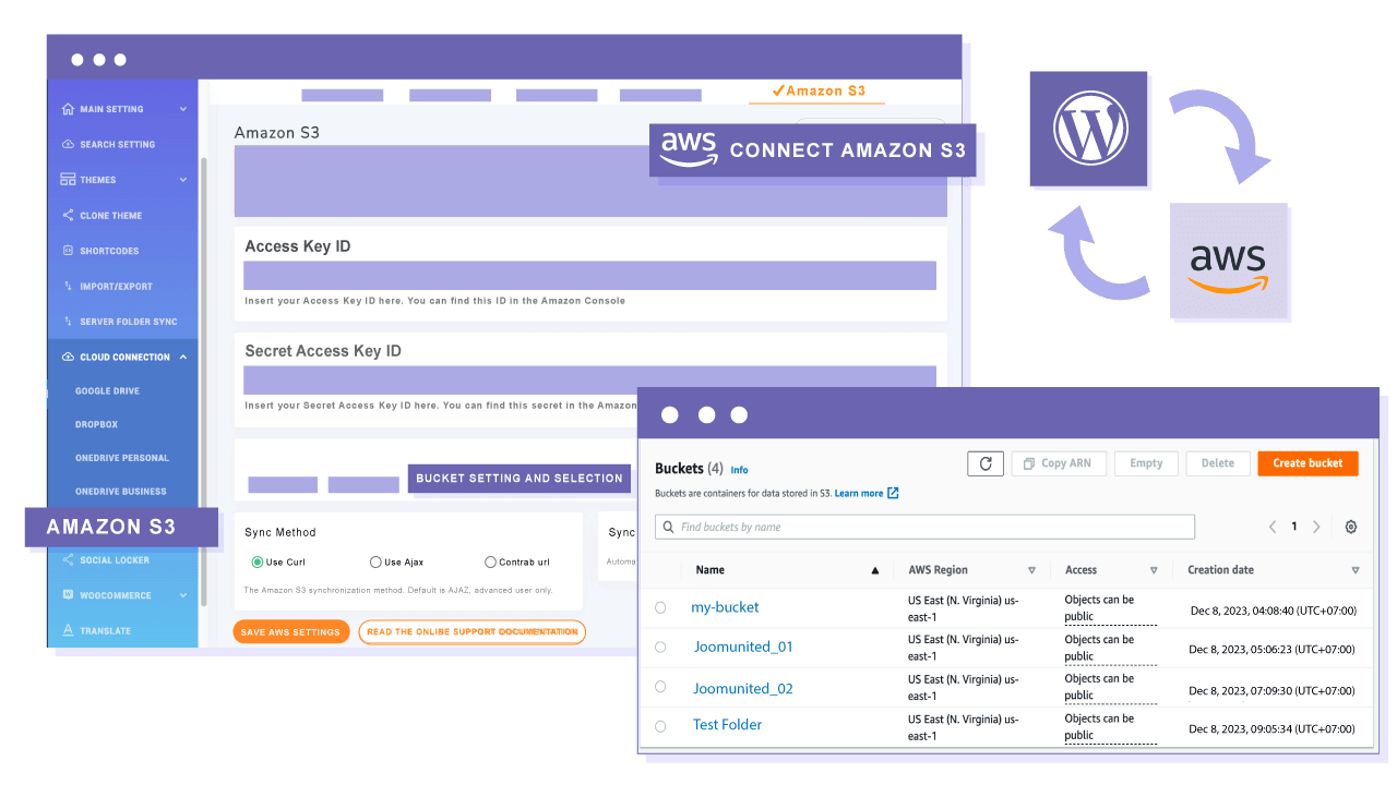 amzons3 integration