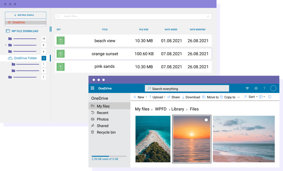 Use the local file browser to manage remote WordPress files