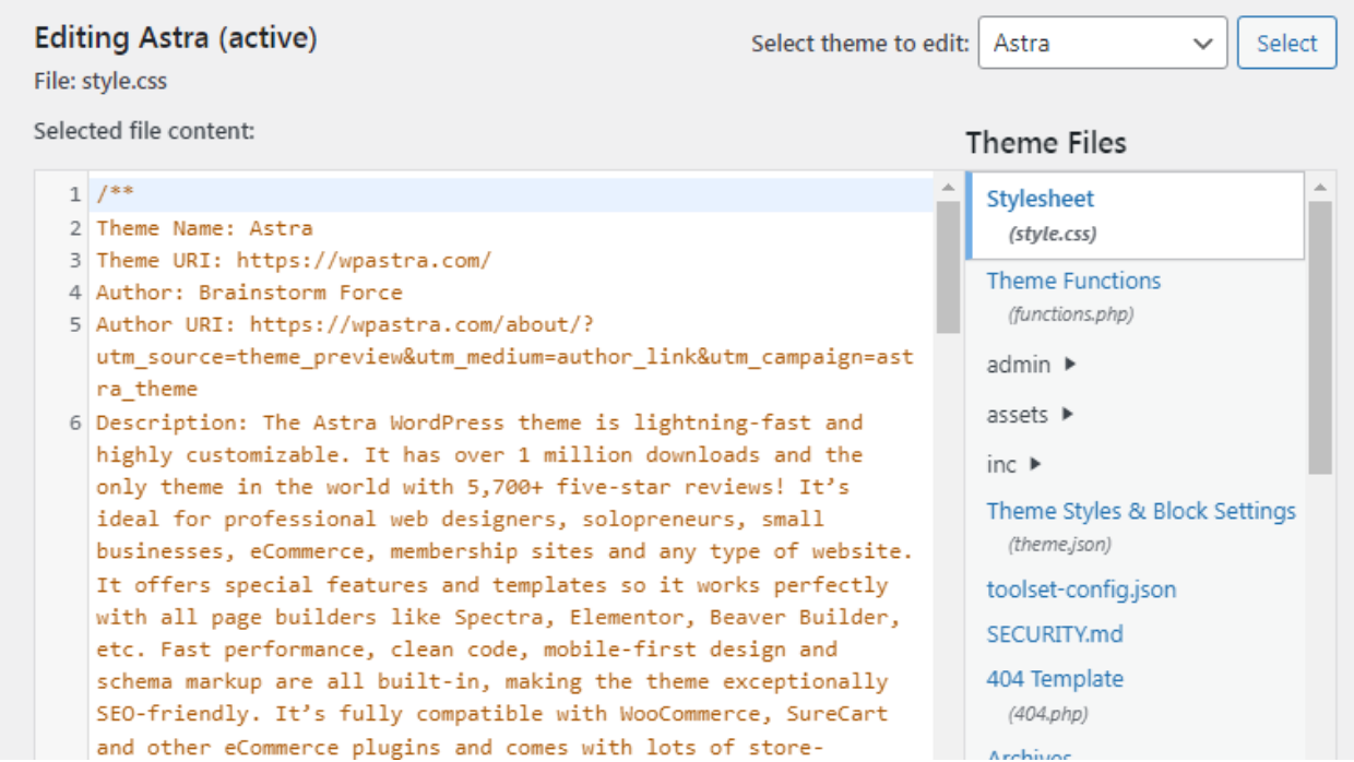 Theme Editor